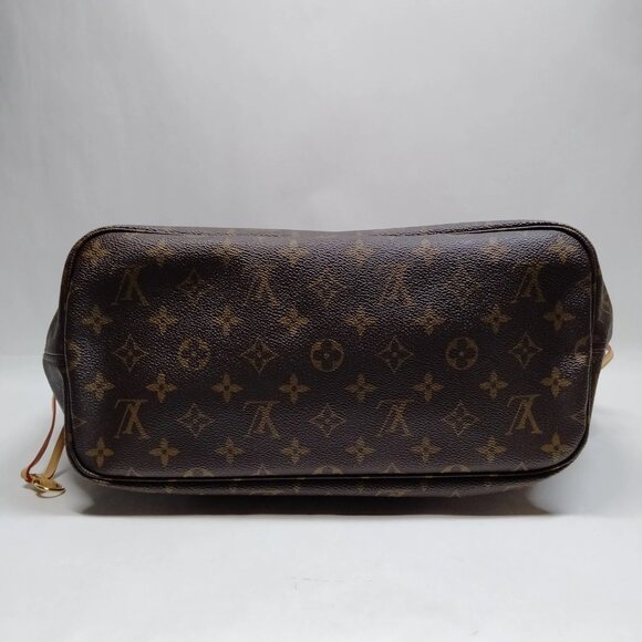 Authentic Louis Vuitton Neverfull PM Brown Monogram Tote Bag mn1300-111825 - Picture 9 of 16